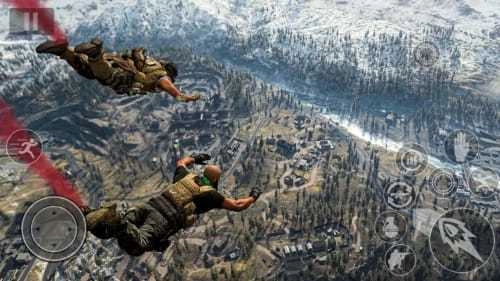 特种兵跳伞吃鸡手游版图4