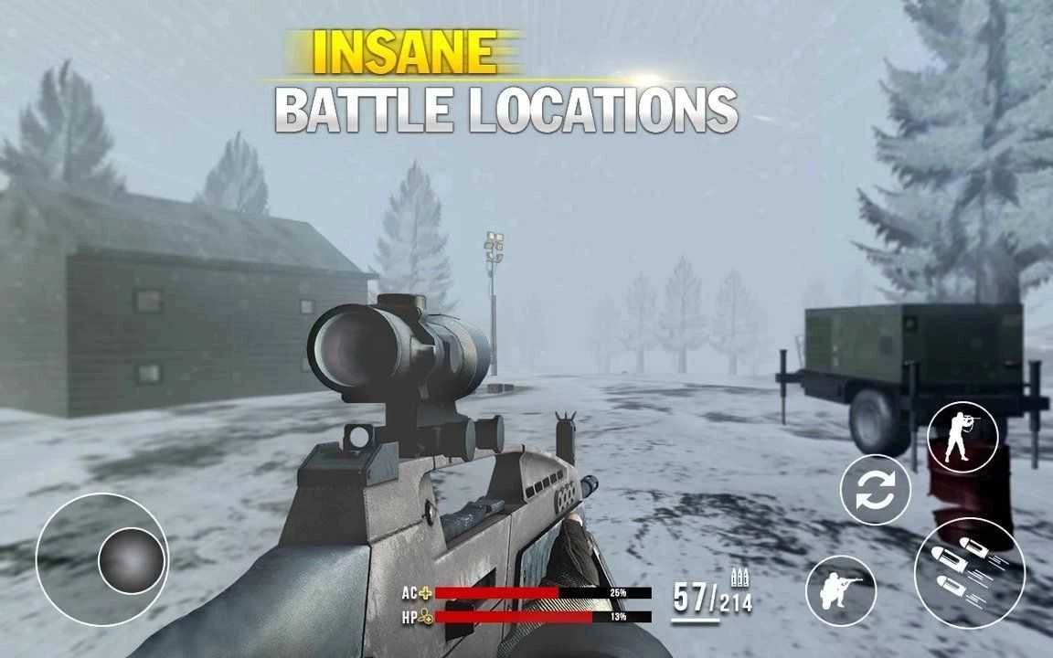 雪地战场(Winter Day Terrorist Strike)安卓官方版-图1