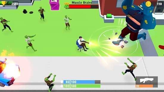 办公椅打僵尸(Shooty Wheels)游戏纯净最新版