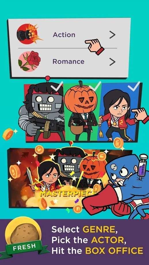 空闲好莱坞模仿游戏无广告版图4