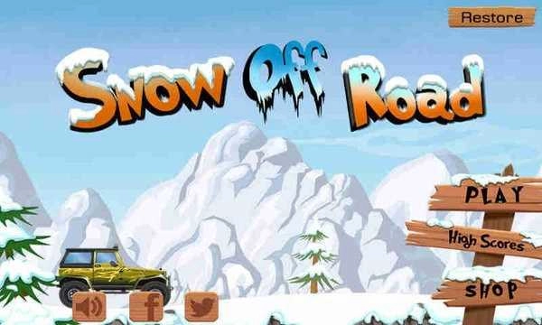 雪地越野车(snow off road)手游版