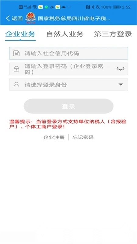 四川税务电子税务局手机版图2