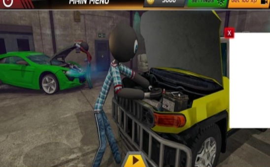火柴人车库修理店(StickmanCarGarage)直装游戏版图1