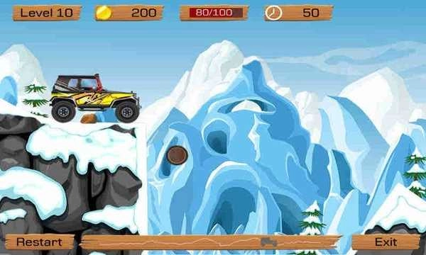 雪地越野车(snow off road)手游版