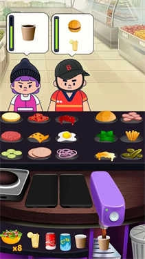 沙威玛汉堡店官方版图2