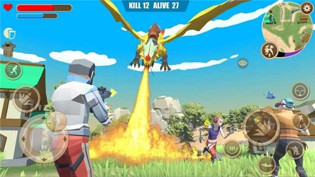 迷你恐龙世界3吃鸡战场游戏正版图4