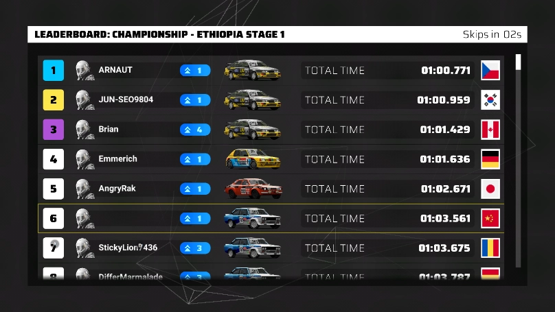 第一拉力赛手机最新版图4