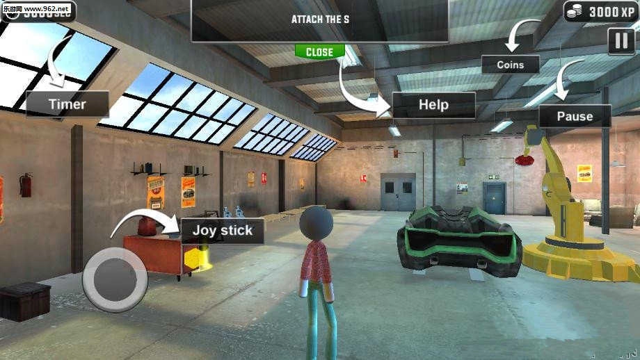 火柴人车库修理店(StickmanCarGarage)直装游戏版图3