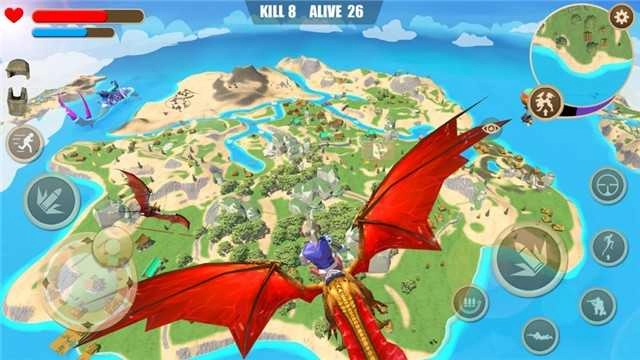 迷你恐龙世界3吃鸡战场游戏正版图2