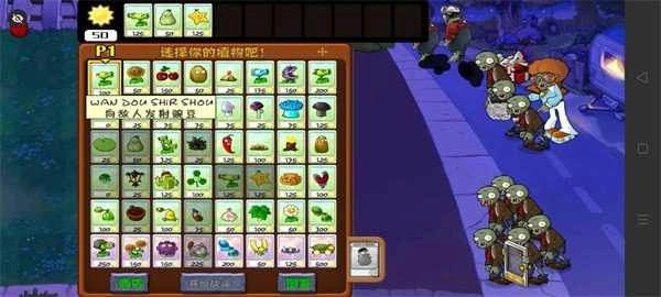 植物大战僵尸QWQ版图1