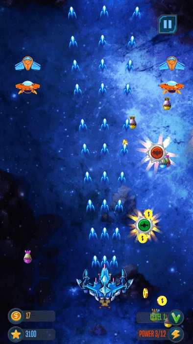 太空战争攻击(SpaceWarAttack-GalaxyInvade)安卓免费版图1