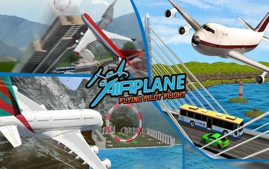 城市飞行驾驶员模拟器(FlyingPlaneFlightSimulator3D)直装版图3
