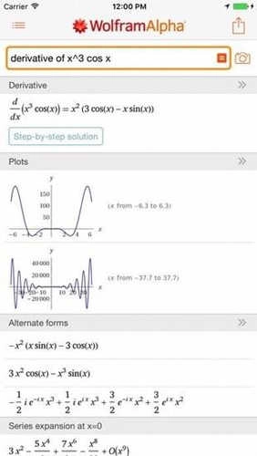 Wolfram Alpha免费版图3