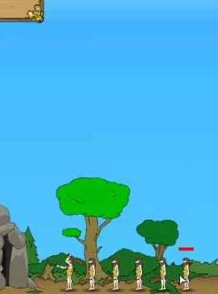 原始人守城无敌版图2