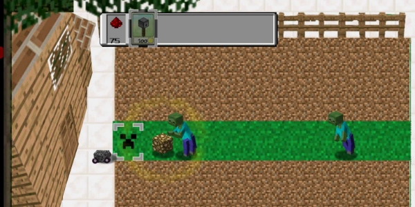 MC吧大战僵尸游戏纯净版图2