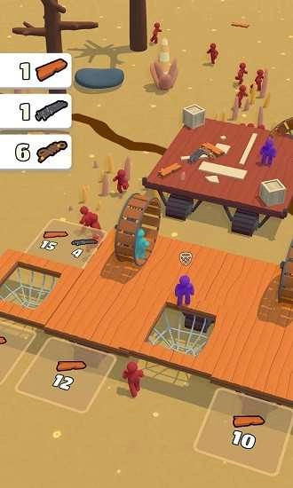 木筏僵尸游戏正版图1