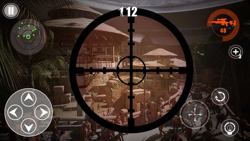 僵尸地道战手游版图1