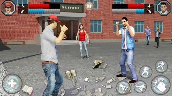 高中女生格斗安卓直装版图2