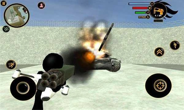 火柴人城市英雄功能菜单游戏安装包图1