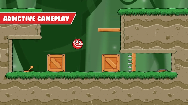 红色弹跳球(BounceBall6)游戏绿色版图1