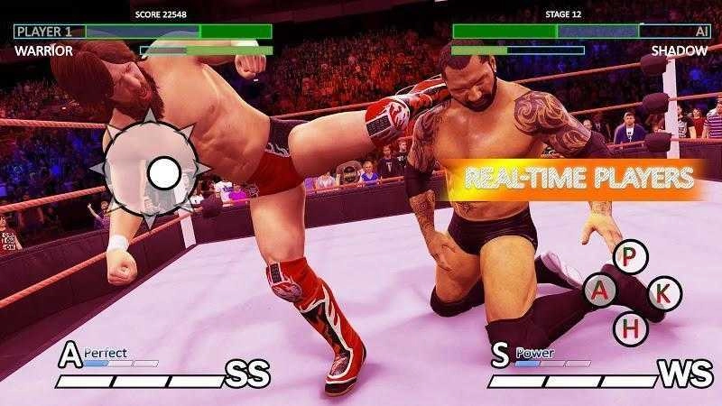 摔跤大联盟职业对抗赛(WorldTagTeam)安卓版图2