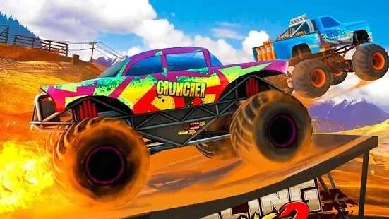 重量级怪物卡车越野冒险(GrandMonsterTruckOffroadAdve)手机版图1