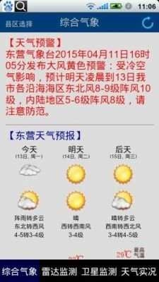 东营气象通官方最新版图2