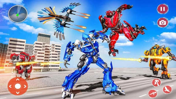 警察飞鹰机器人手游免费版图1