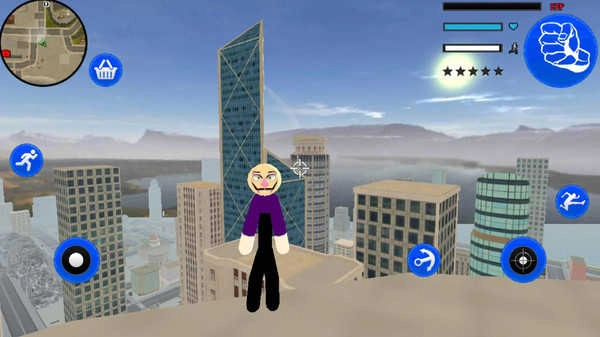 火柴激斗绳索英雄无广告版图1