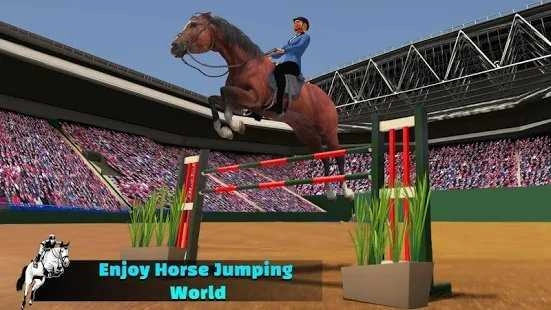 疯狂赛马竞技场2026(Horsejumpingsimulator2026)游戏官方最新版图1