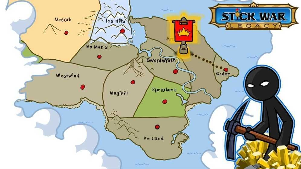 火柴人999999钻僵尸版图1