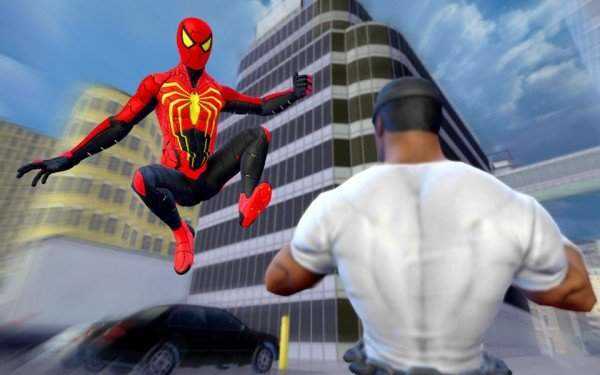 蜘蛛英雄战斗斯特兰(SpiderHeroRopeFightAmazingB)官方正版