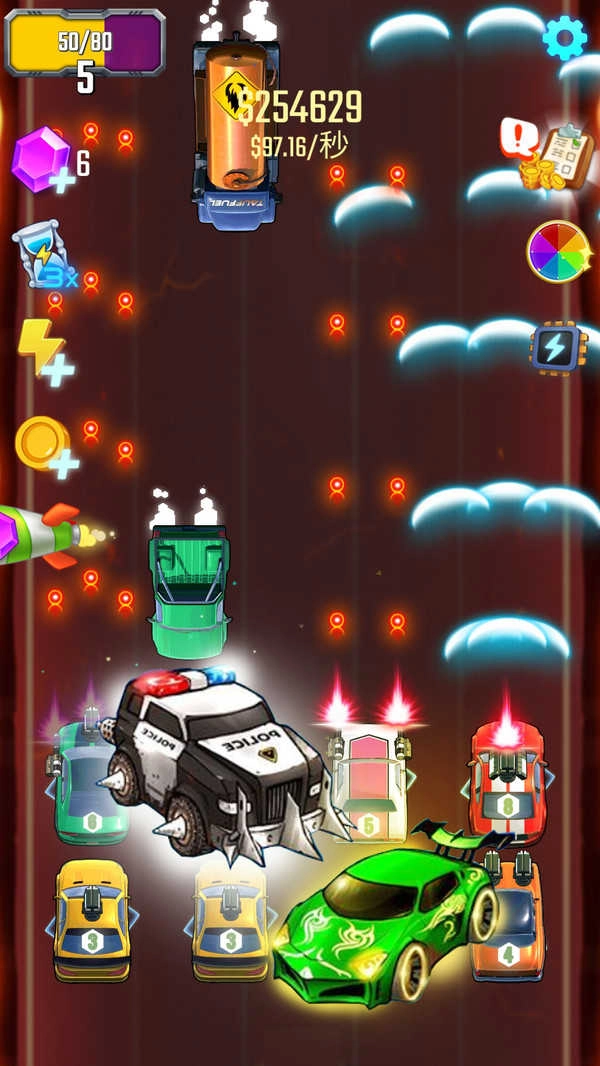 疯狂激斗赛车最新版图2