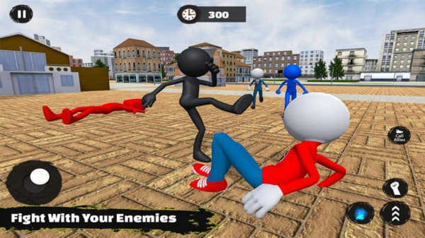 豹子火柴人绳索英雄游戏纯净最新版图3