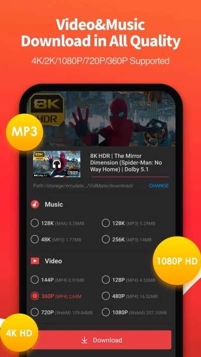 VidMate直装解锁会员版图5