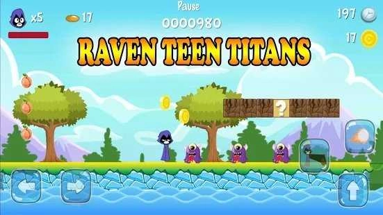 乌鸦泰坦冒险丛林世界(Raven Girl Tenny Titans Adventur)手机最新版图3