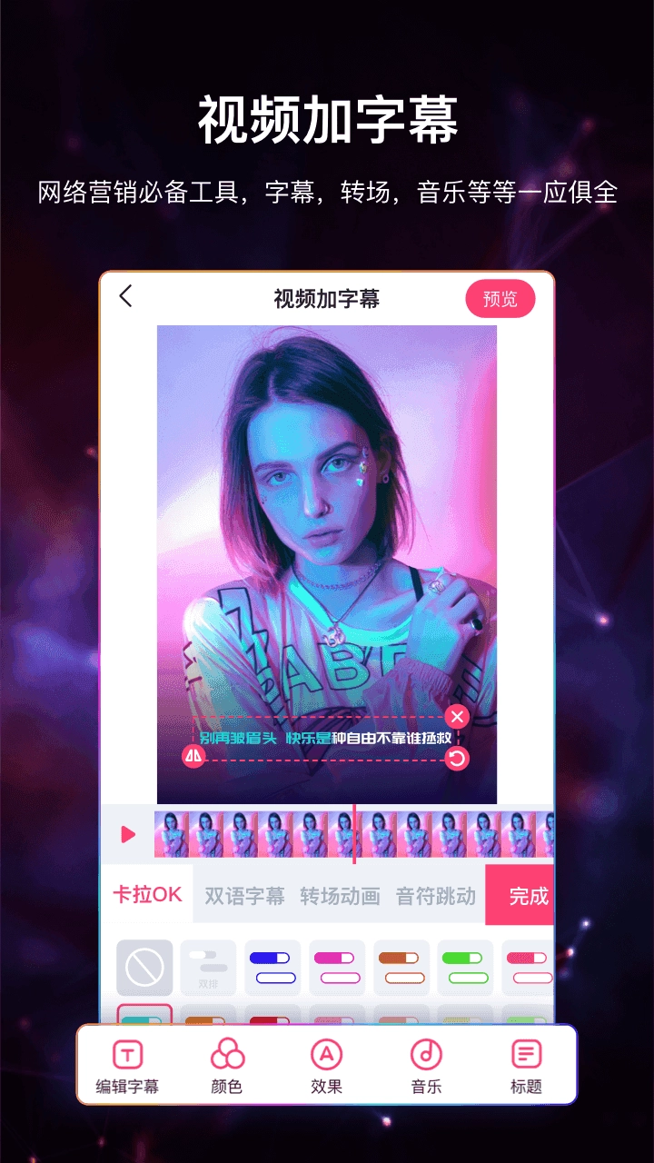 视频加字幕专业版图2