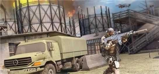 军队射击英雄直装版图1