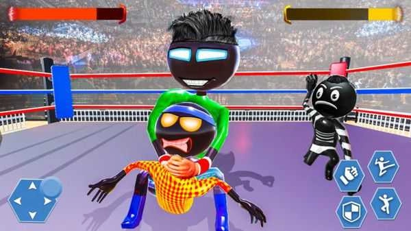 火柴人摔跤模拟安卓免费版图1