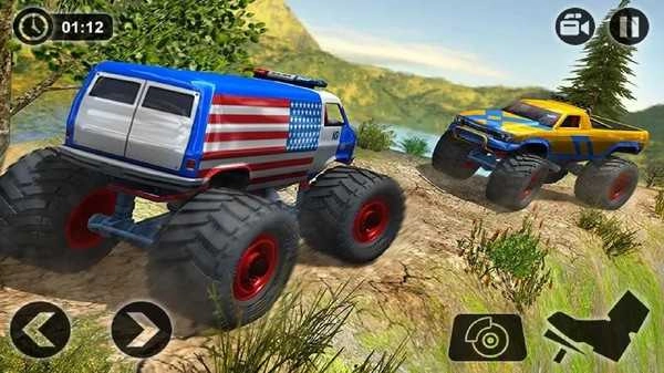 越野怪物卡车驾驶(OffroadMonsterTruckDriving)手游无广告版图1