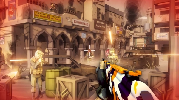 像素战地世界战争国际版图1