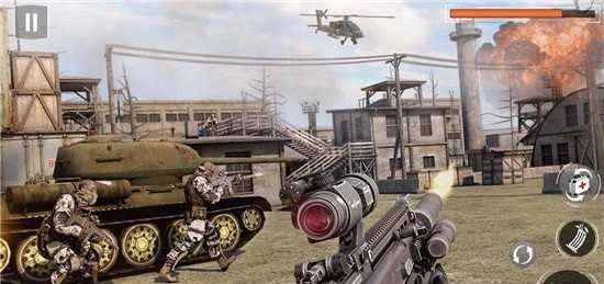 军队射击英雄直装版图2