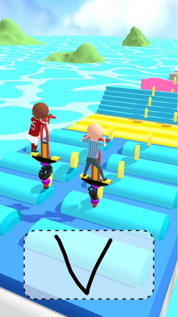 弹跳涂鸦手游版图1