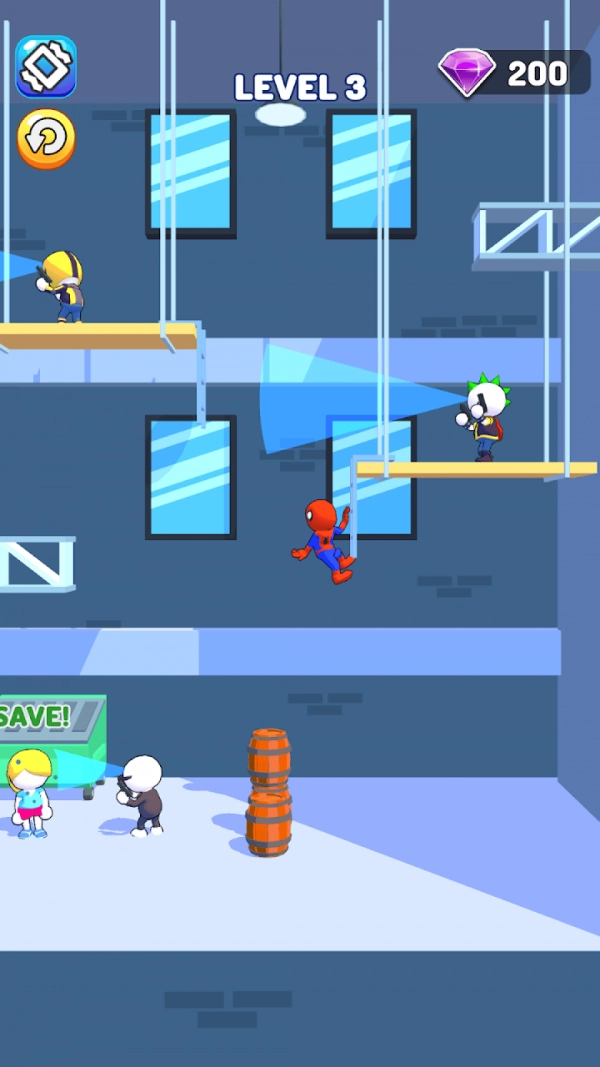 疯狂蜘蛛网游戏绿色版图2