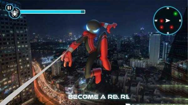 火柴人绳索奇兵手游版图1