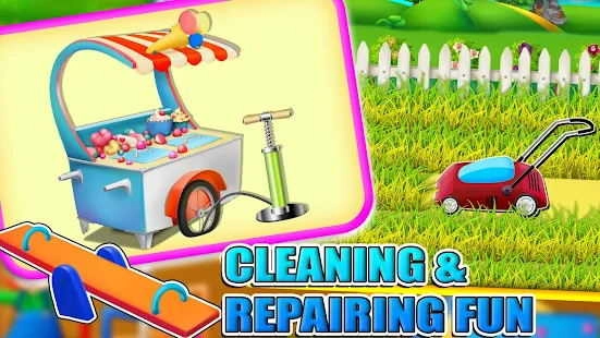 游乐园清理模拟器(AmusementParkCleaning&amp;Repair)免费版图1