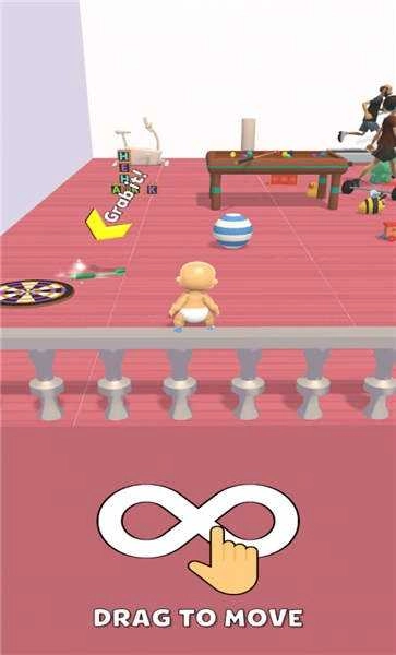 捣蛋小婴儿游戏绿色版图4