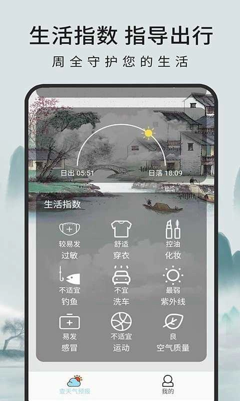一毫天气预报手机正版图2