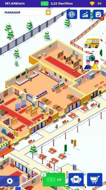 空闲滑雪大亨正版图2