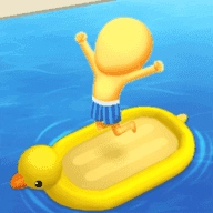 疯狂游泳转圈圈通用版